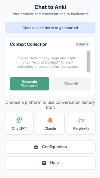 flashcard-extension